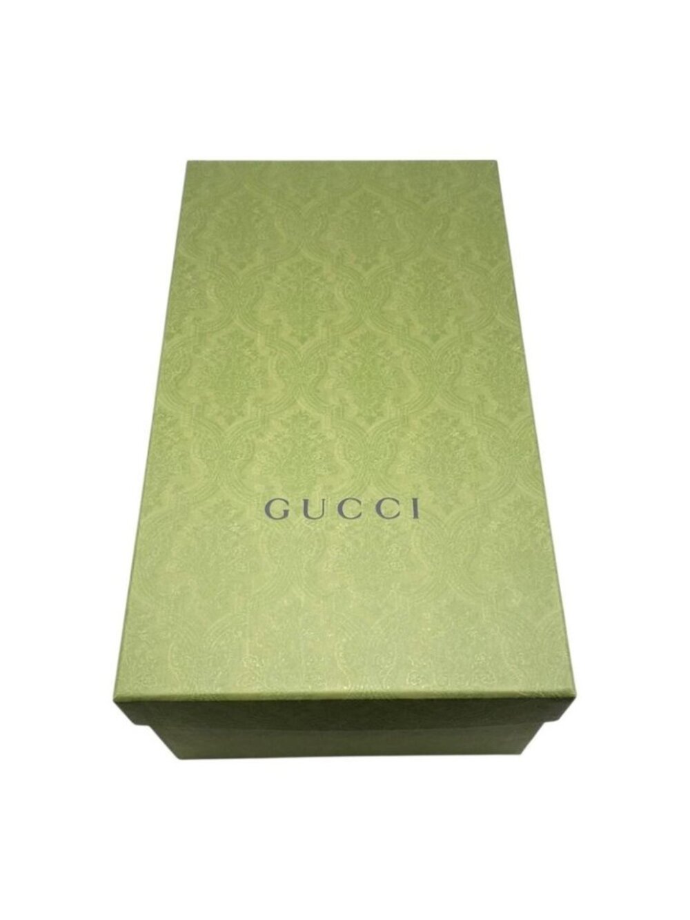 Gucci Sneakers Gglogo 34.5 Leather White Pink Green - Picture 15 of 15